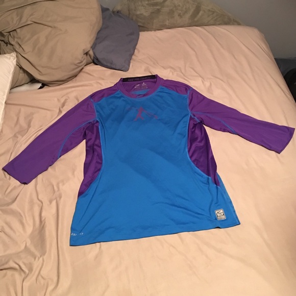 Nike swing man dri fit 3/4 sleeve