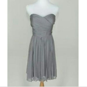 FINAL PRICE! J CREW Chiffon Strapless Dress