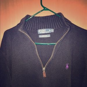 1/4 zip up sweater from Ralph Lauren! Very classy!