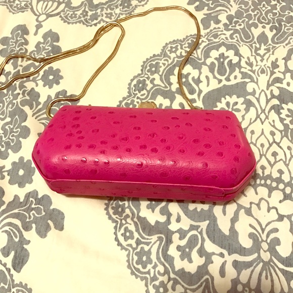 Hot pink clutch - Picture 1 of 4