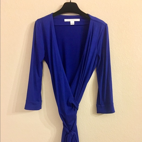 DVF New Julian 2 Mini Wrap Dress
