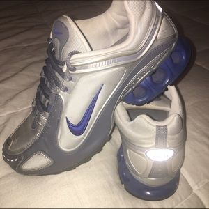 Nikes! Gray and blue - Size 6.5