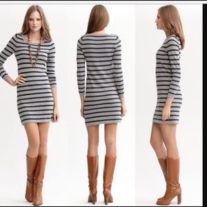 Banana Republic striped sweater dress