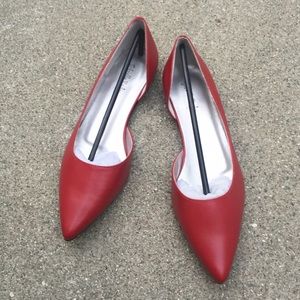 NEW red flats