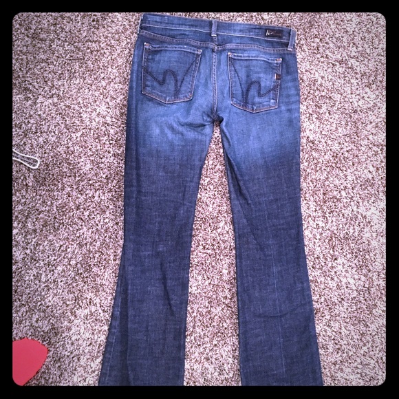 Dark wash Citizens of Humanity boot cut jeans