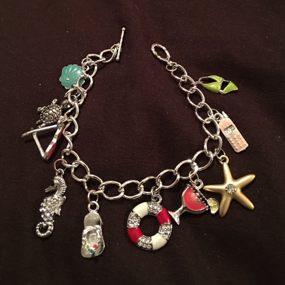 Nautical charm bracelet