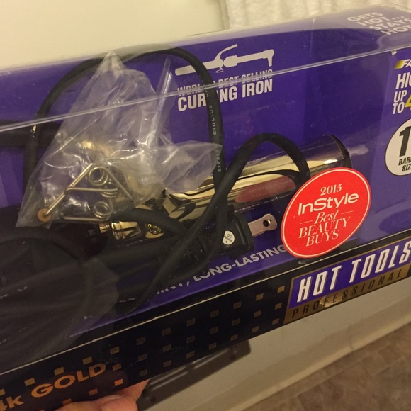 Hot tools 1 inch barrel curling iron