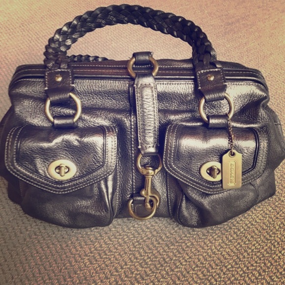 Coach Metallic Handbag 👜 (Doctor Bag)