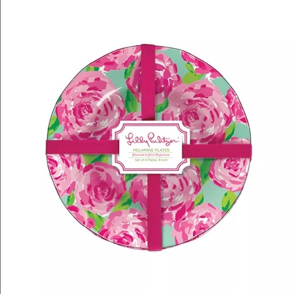 NWT Lilly Pulitzer lunch plates. First impressions