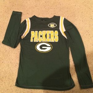 Packers cotton long sleeve. NFL apparel