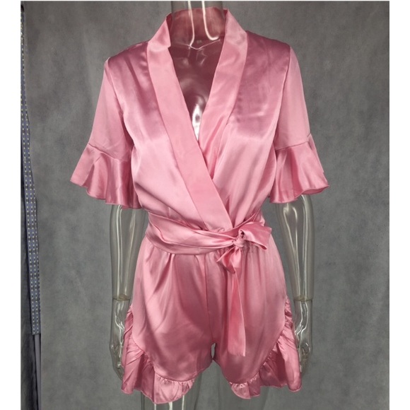 Haus of Layers Pants - NEW! Silk Romper and belt