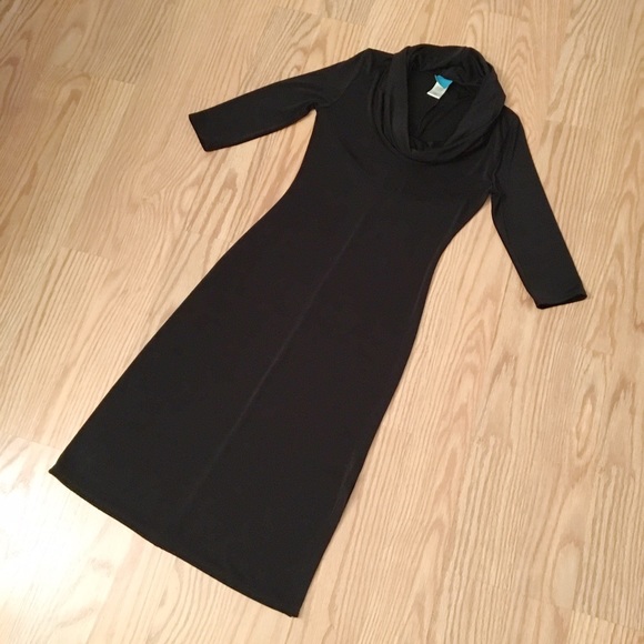 TO THE MAX! cowl neck dress - Picture 2 of 6