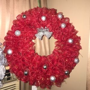 Homemade Christmas wreath