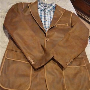 Super soft and stylish suede like sport coat