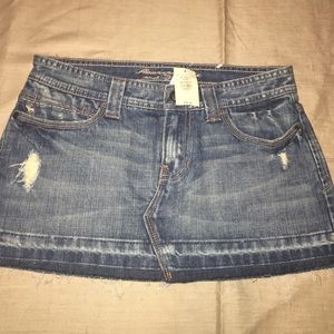 Abercrombie & Fitch mini skirt  jeans NEW