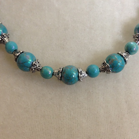 Tourquoise necklace - Picture 2 of 4
