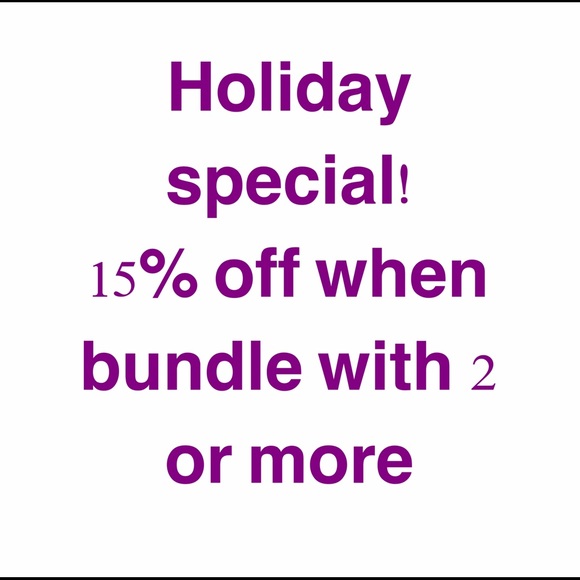 New bundle discount!