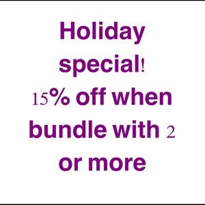 New bundle discount!