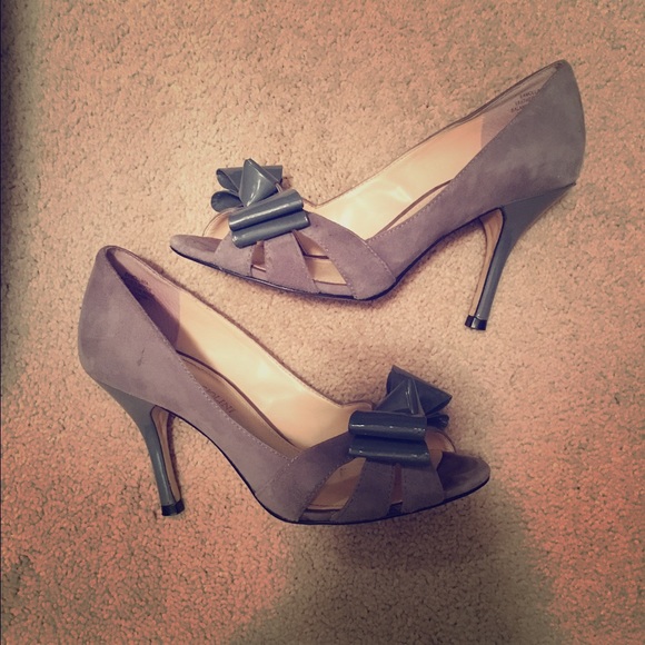 Peep toe heels