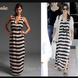 Joie Striped Maxi Dress