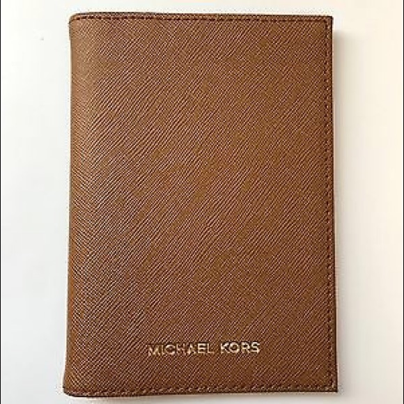 SOLD! NEW Michael Kors Leather Passport Holder