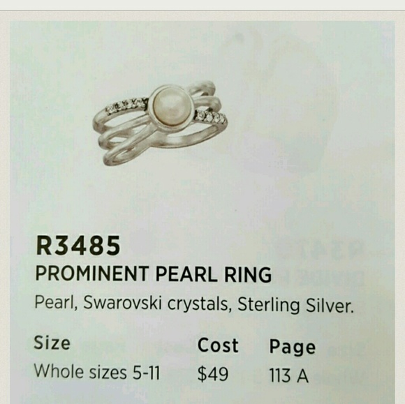 Silpada Prominent Pearl ring - Picture 2 of 2