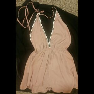 Nude Romper