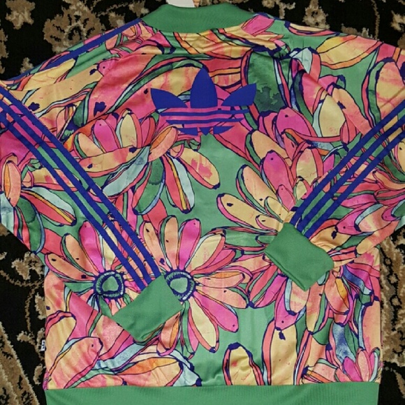 NWT Adidas Multicolored Jacket Size L