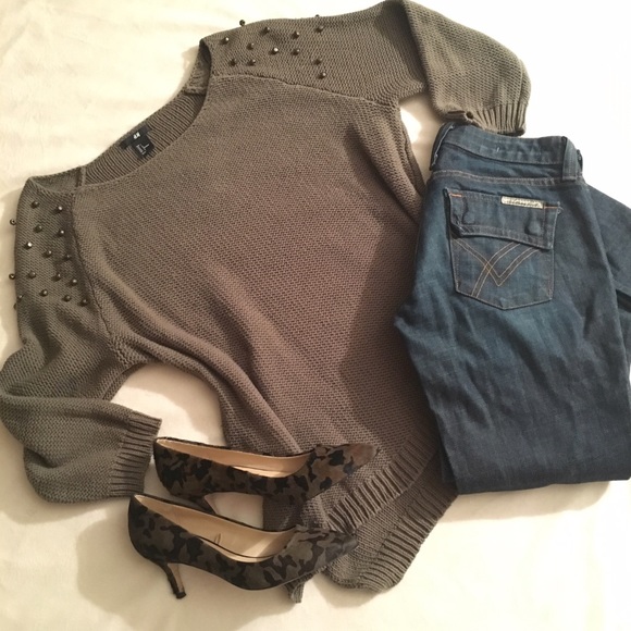 H&M💋 BOYFRIEND KNITTED SWEATER