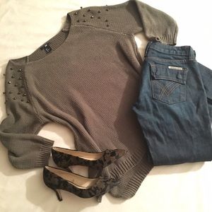 H&M💋 BOYFRIEND KNITTED SWEATER