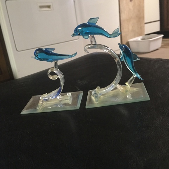 Dolphin figurines