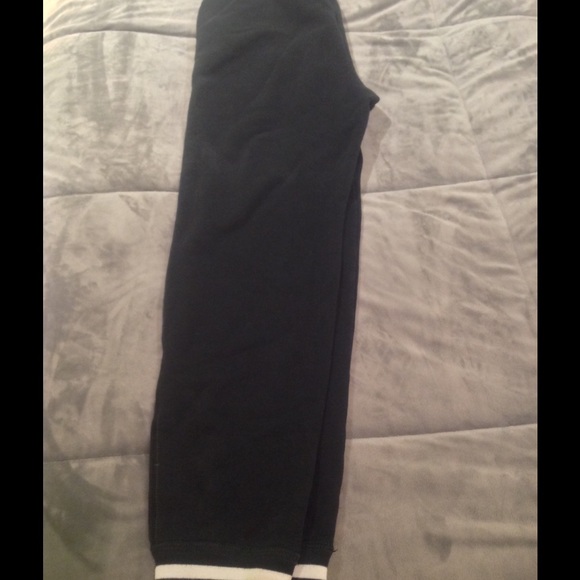 Abercrombie kids joggers white and blue striped - Picture 2 of 2