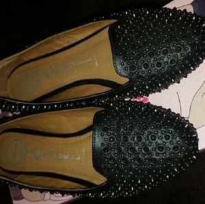 Jeffery Campbell studded flats size 7.5.