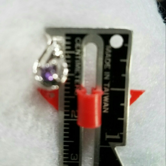 Purple Stone With Angel Wings - Picture 4 of 4