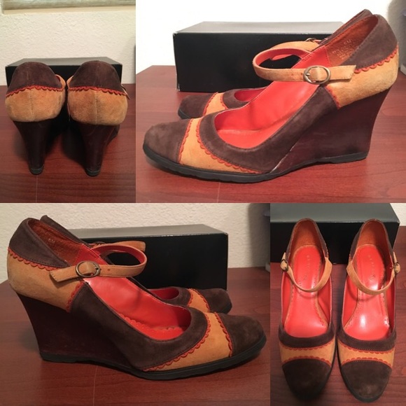 Multi colored wedges