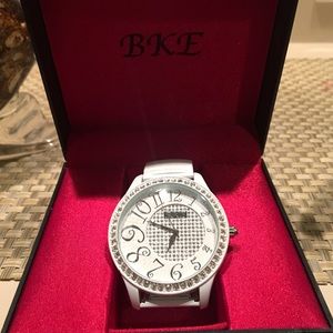 BKE white watch