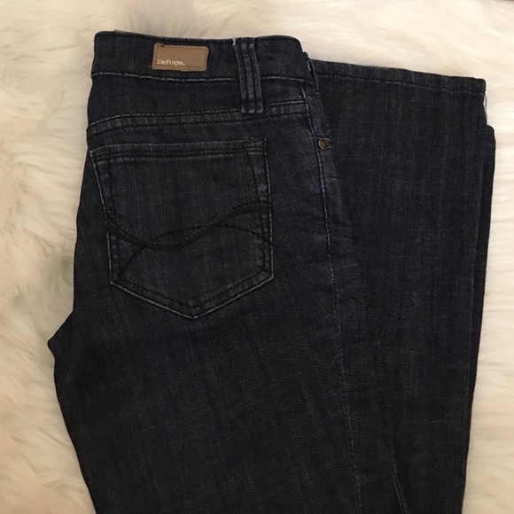 Refuge Boot Cut Dark Blue Jeans - Picture 1 of 3