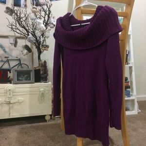 Purple chunky sweater 💜