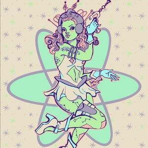 Space Vixen Art Print