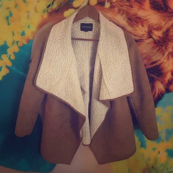 Faux shearling jacket