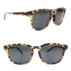 Bottega Veneta Tortoise Woven Sunglasses New