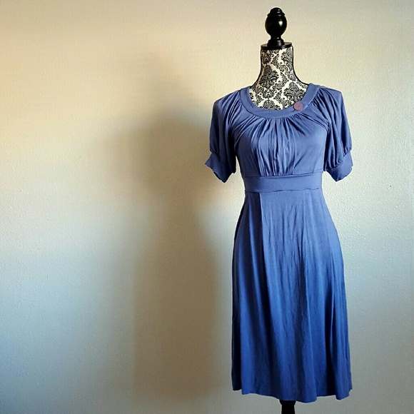 RicRac Anthropologie stretchy ss dress