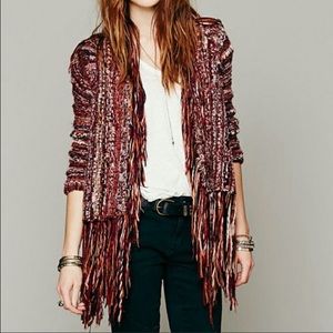 Free People Cardigan Festival Bohemian S
