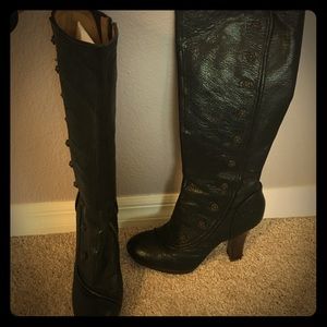 Frye Matilda Button Boots