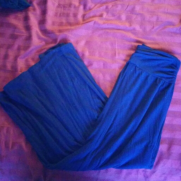 Navy Maxi Skirt