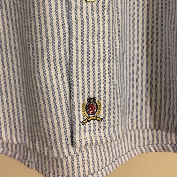 Little Boy Tommy Hilfiger Oxford Shirt - Picture 3 of 3