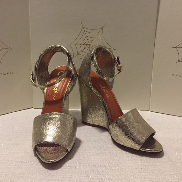 👠❤️ HP Charlotte Olympia Mischievous Wedges❤️👠 - Picture 2 of 5