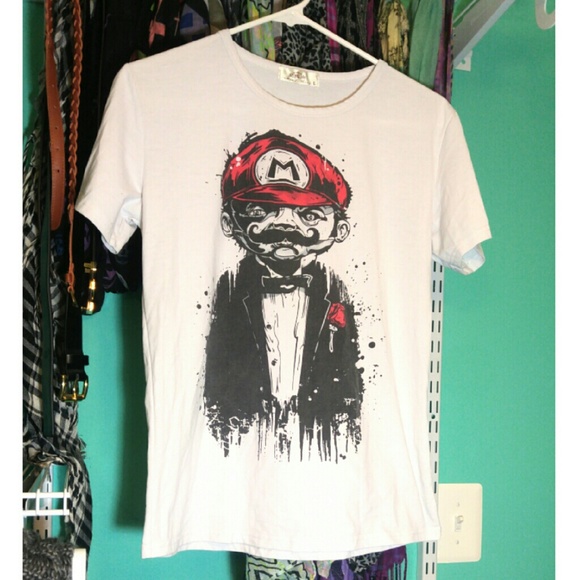 Tops - Cool Mario Shirt