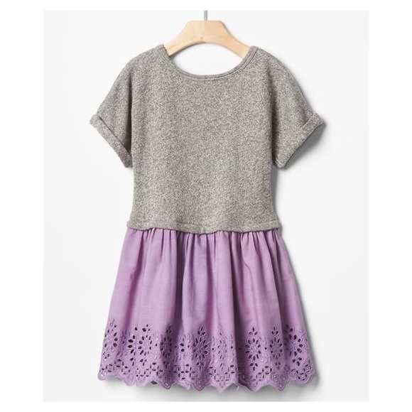 gap grey/purple dress - Picture 2 of 3
