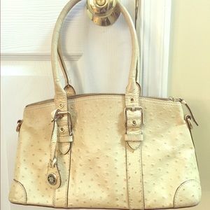 Downey & Bourke ostrich embossed purse